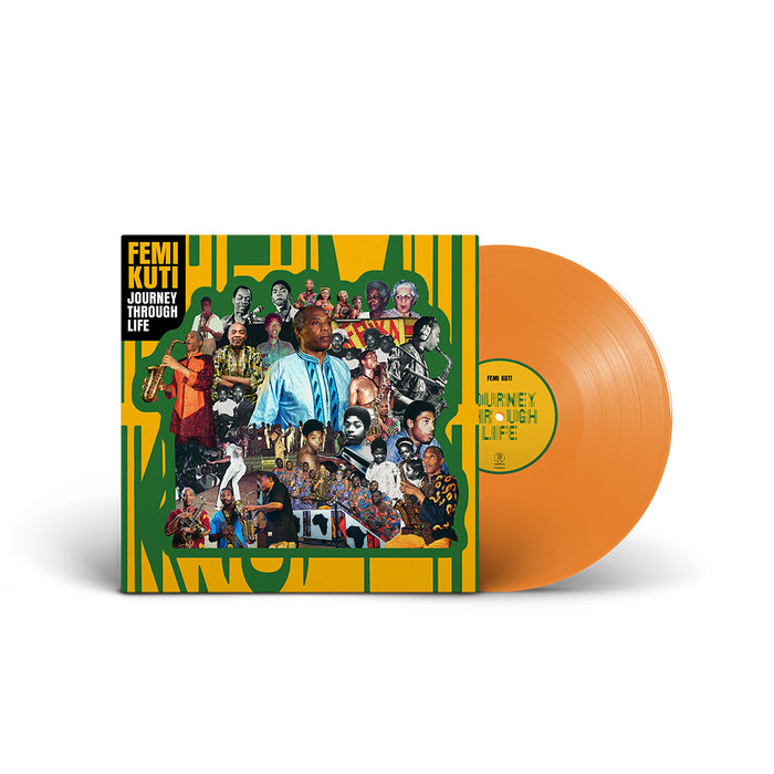 Femi Kuti Journey Through Life Vinyl LP Opaque Orange Colour 2025