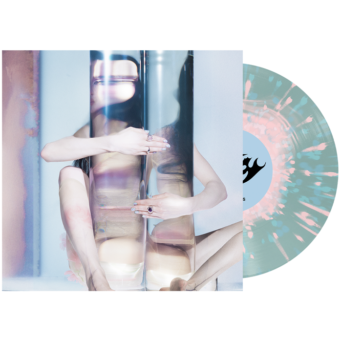 Poppy Empty Hands Vinyl LP Pink in Ice Blue with Pink + Blue Splatter Colour Due Out 23/01/26