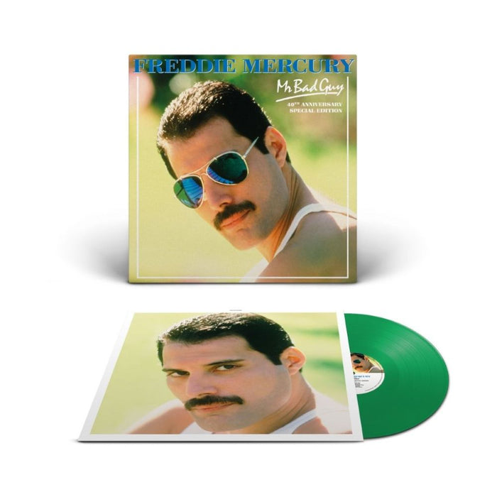 Freddie Mercury Mr Bad Guy (40th Anniversary) Vinyl LP Transparent Green Colour 2025