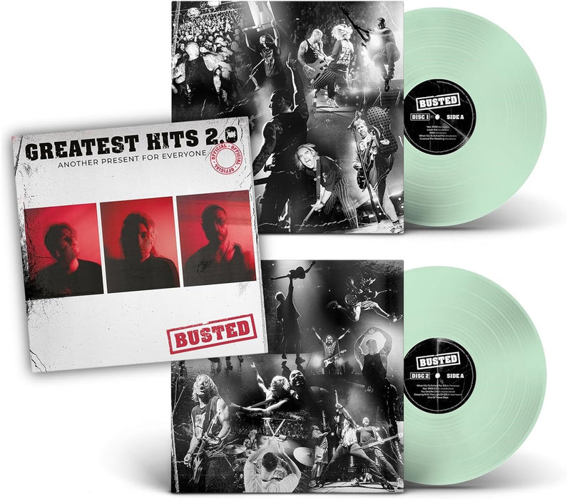 Busted Greatest Hits 2.0 (Another Present For Everyone) Vinyl LP Glow In The Dark Colour 2024