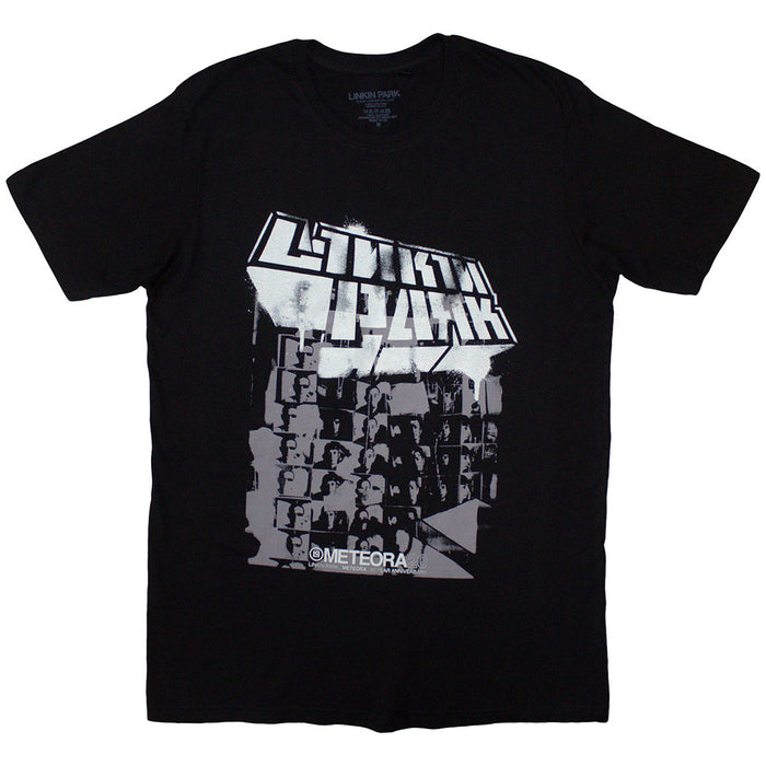 Linkin Park Spray Collage Black X-Large T-Shirt