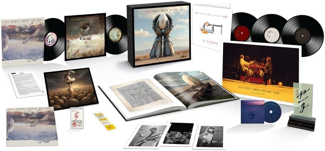 Rush Grace Under Pressure Vinyl LP Box Set 2026