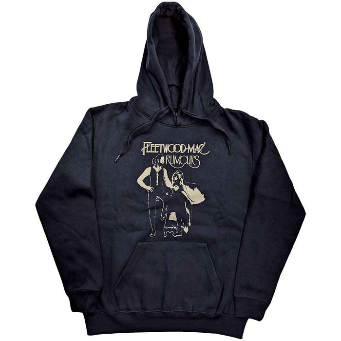 Fleetwood Mac Rumours Navy Blue Large Hoodie