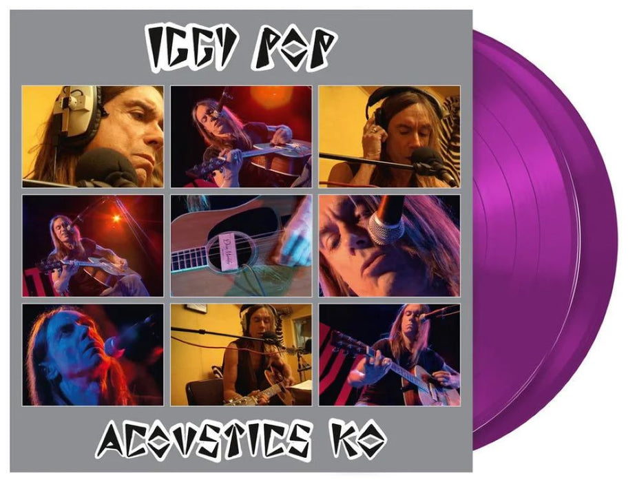 Iggy Pop Acoustics KO Vinyl LP Purple Colour Black Friday 2024