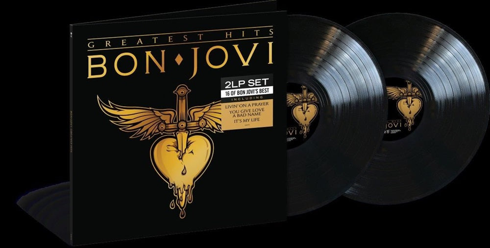 Bon Jovi Greatest Hits Vinyl LP 2024