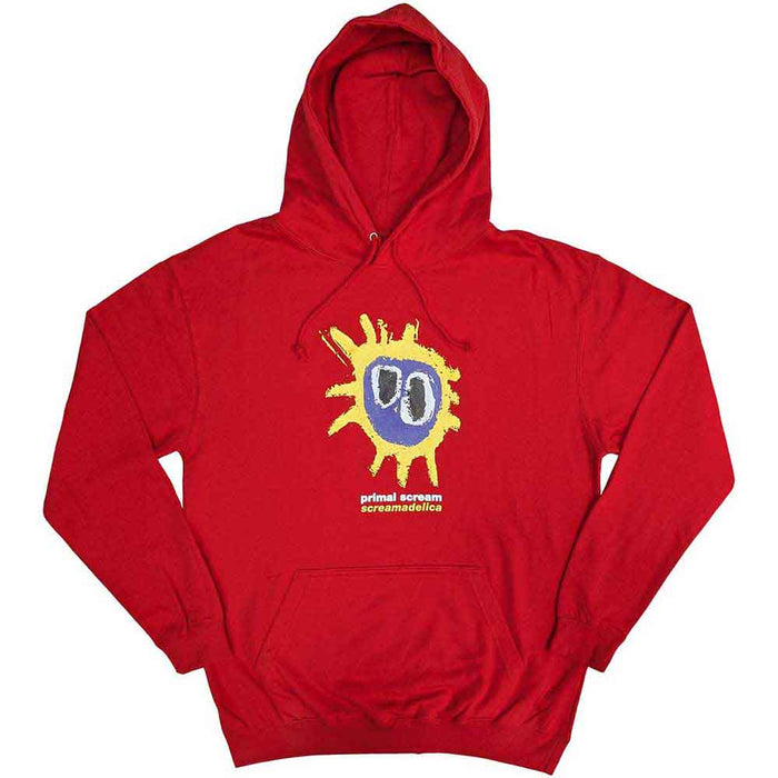 Primal Scream Screamadelica Red X-Large Hoodie