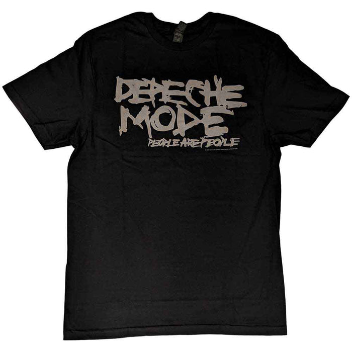 Depeche Mode People Are People Black Large T-Shirt