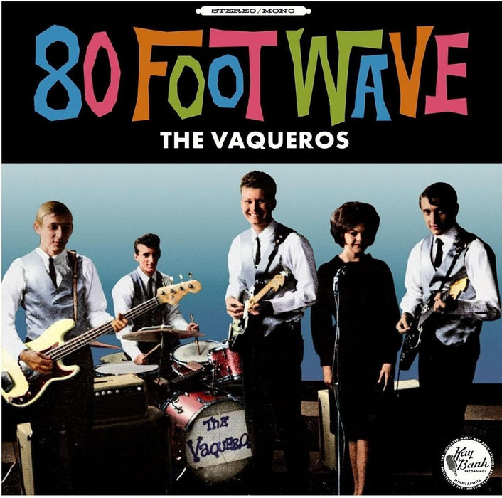 The Vaqueros 80 Foot Wave Vinyl LP Turquoise Colour 2023