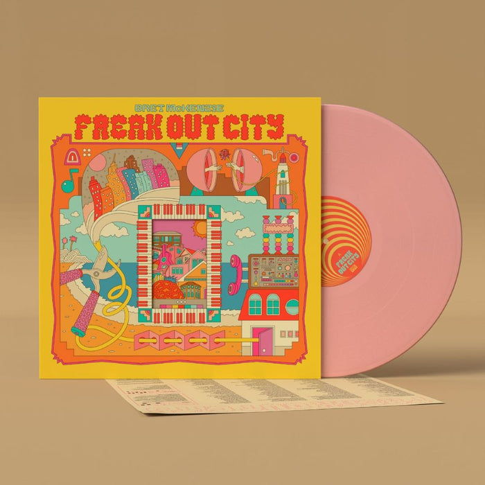 Bret McKenzie Freak Out City Vinyl LP Indies Light Rose Colour 2025