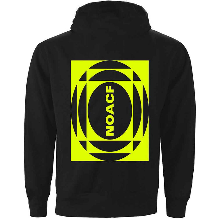 The 1975 NOACF Neon Font Black X-Large Unisex Hoodie