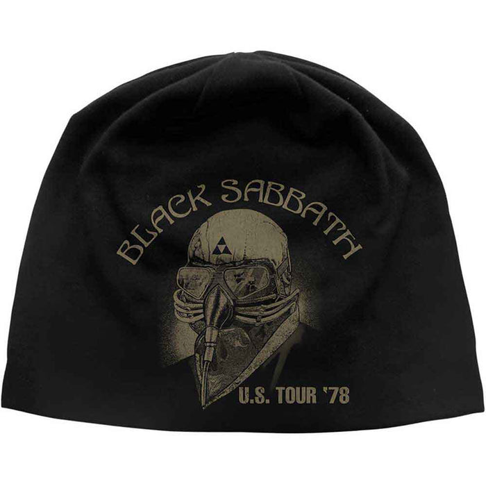 Black Sabbath US Tour 78 Black Beanie Hat