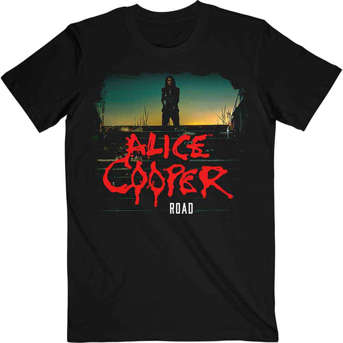 Alice Cooper Back Road Black Large T-Shirt