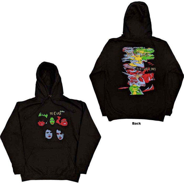 The Cure In Between Days Black X-Large Hoodie