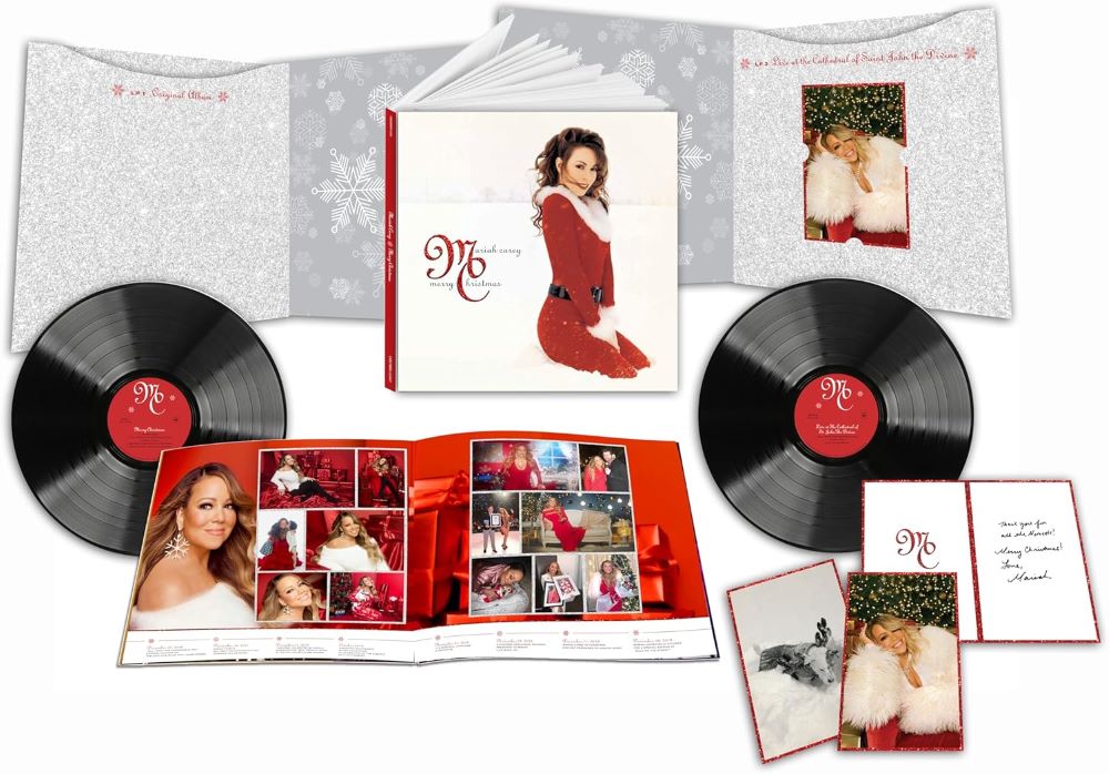 Mariah Carey Merry Christmas Deluxe Vinyl LP Box Set Due Out 13/12/24