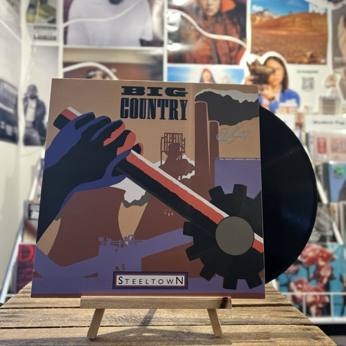 Big Country Steeltown Vinyl LP *SIGNED* (signed by Bruce Watson) 2023