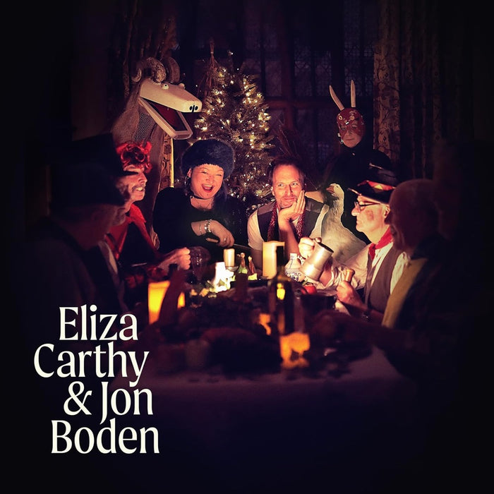 Eliza Carthy & Jon Boden Glad Christmas Comes Vinyl LP Royal Blue Colour 2023