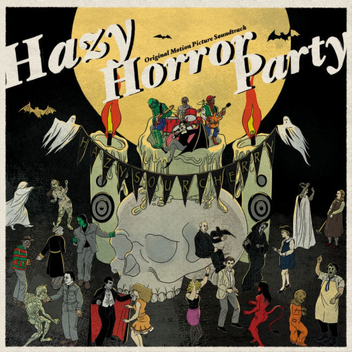 Hazy Sour Cherry Hazy Horror Party 12" Vinyl EP Eco-mix 2025