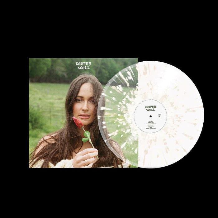 Kacey Musgraves Deeper Well Vinyl LP Indies Spilled Milk Transparent Splatter Colour With KM + Boy Smells "Deeper Well" scented sleeves 2024