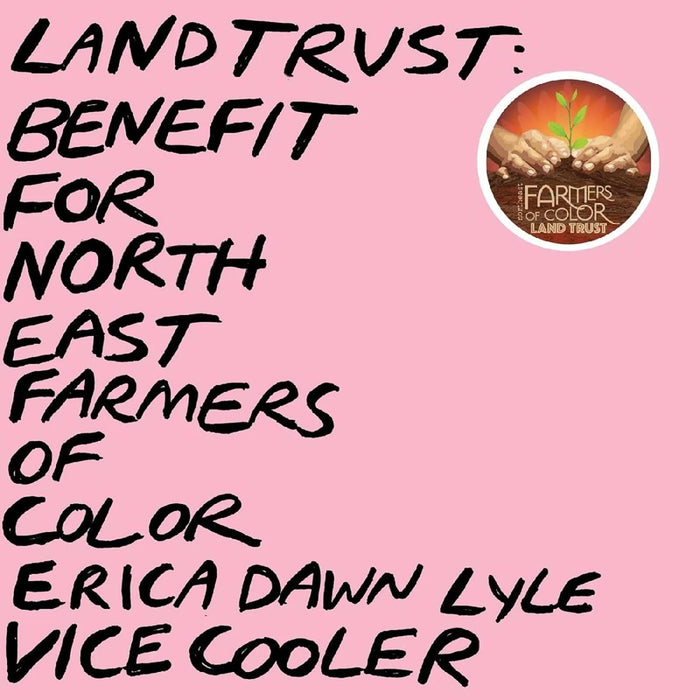 Vice Cooler & Erica Dawn Lyle Land Trust: Benefit For NEFOC Vinyl LP Pink Colour 2024