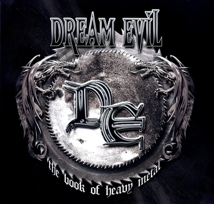 Dream Evil The Book Of Heavy Metal Vinyl LP White and Black Marble Colour 2023