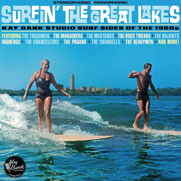 Surfin' The Great Lakes: Kay Bank Studio Surf Sides Of The 1960s Vinyl LP 2023