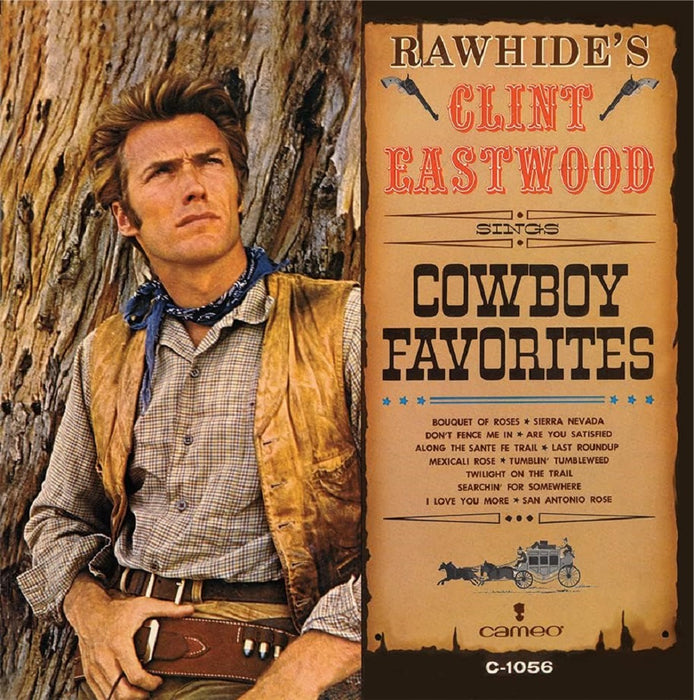 Clint Eastwood Rawhide's Clint Eastwood Sings Cowboy Favourites Vinyl LP 2023