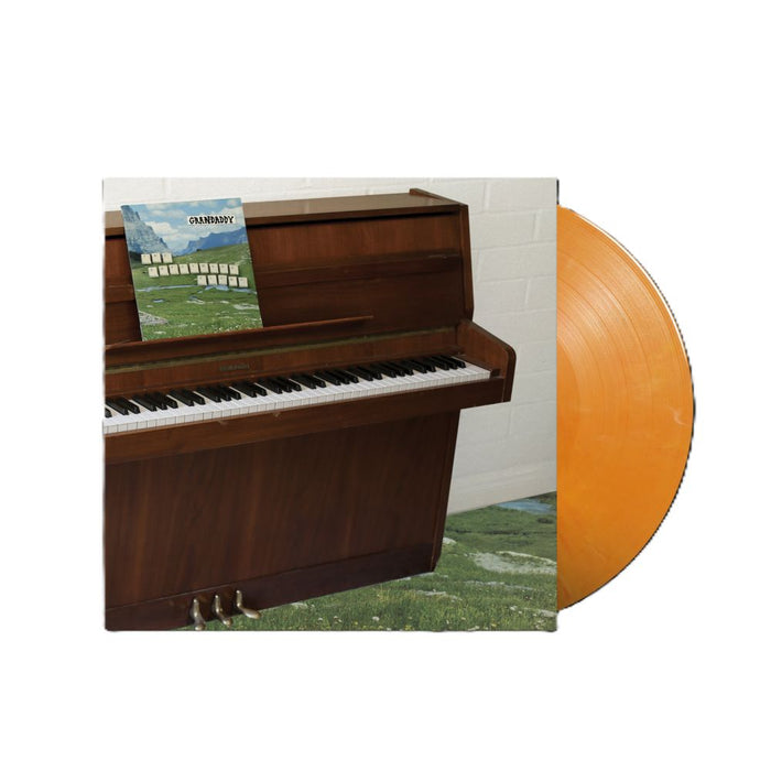 Grandaddy The Sophtware Slump ..... on a wooden piano Vinyl LP Eco Mix Citrus Yellow Colour 2026