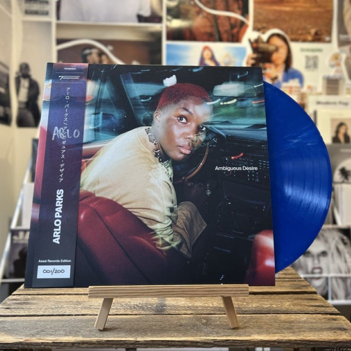 Arlo Parks Ambiguous Desire Vinyl LP Signed Assai Obi Edition Marble Blue Colour 2026