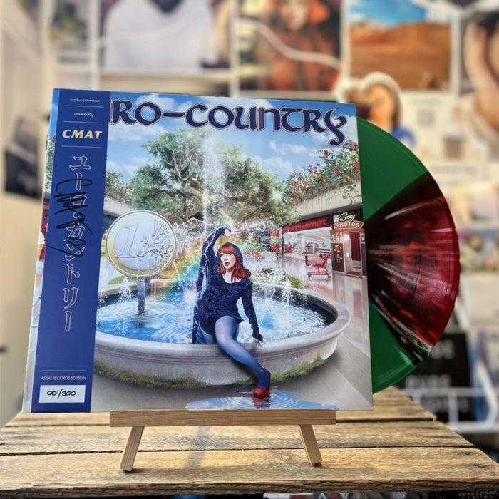 CMAT Euro-Country Vinyl LP Signed Assai Obi Edition Transparent Green & Red with Splatter Colour 2025