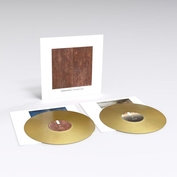 Sandwell District End Beginnings Vinyl LP Gold Colour 2025
