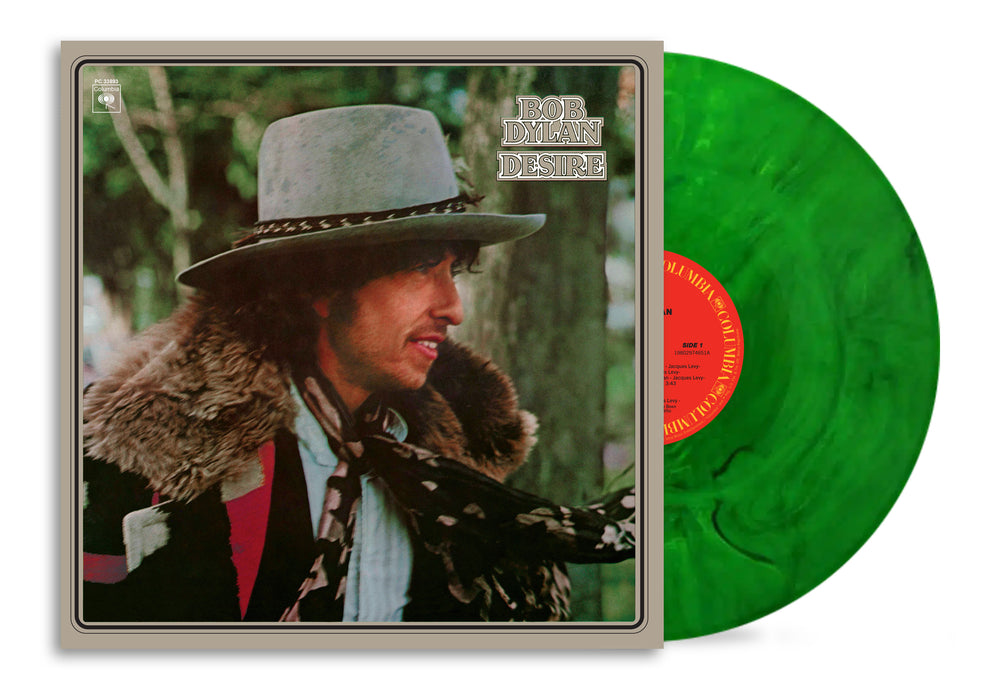 Bob Dylan Desire Vinyl LP Cypress Green Marbled Colour NAD 2026 Due Out 17/10/26