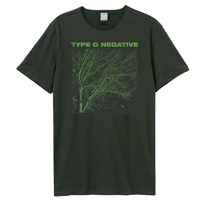 Type O Negative Green Tree Amplified Charcoal Large Unisex T-Shirt