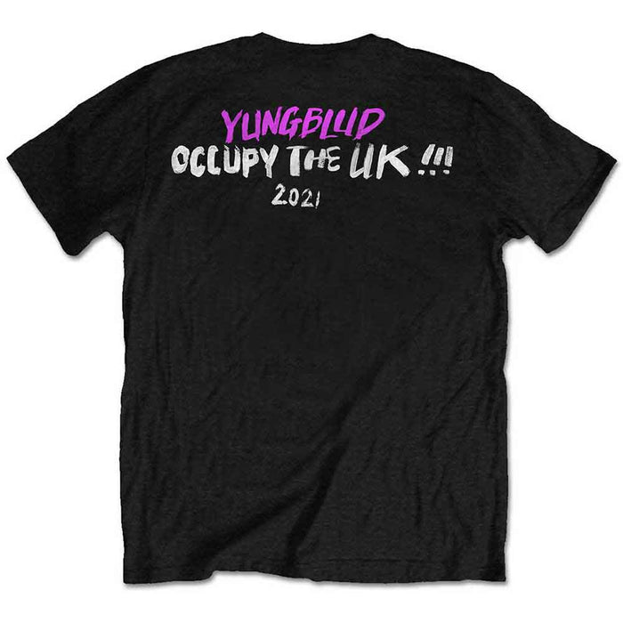 Yungblud Occupy the UK Black Large T-Shirt