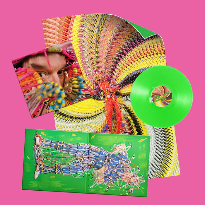 David Byrne Who Is The Sky? Vinyl LP Indies Apple Green Colour + Folded Poster 2025