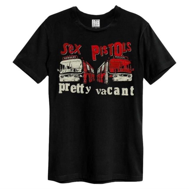 Sex Pistols Pretty Vacant Amplified Black XL Unisex T-Shirt