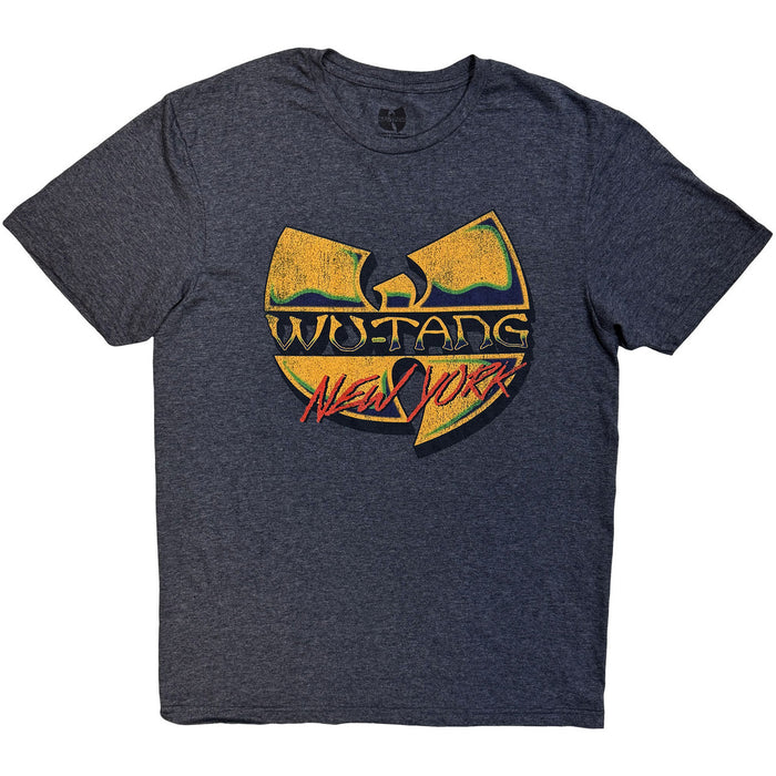 Wu-Tang Clan New York V2 Denim Blue X-Large T-Shirt