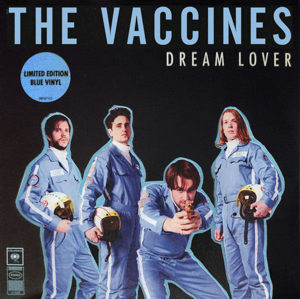 The Vaccines Dream Lover 7" Vinyl Single Blue Colour 2015