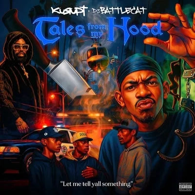 KURUPT X DJ BATTLECAT Tales From My Hood (Limited Deluxe Edition) Vinyl LP Blue Marble Colour 2026