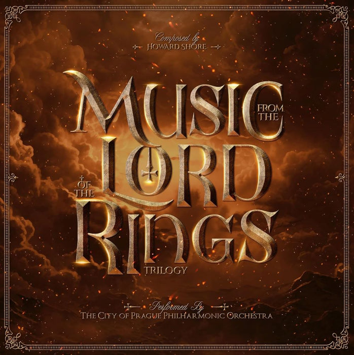 The City of Prague Philarmonic Orchestra The Music From Lord Of The Rings Vinyl LP Box Set Due Out 25/10/24