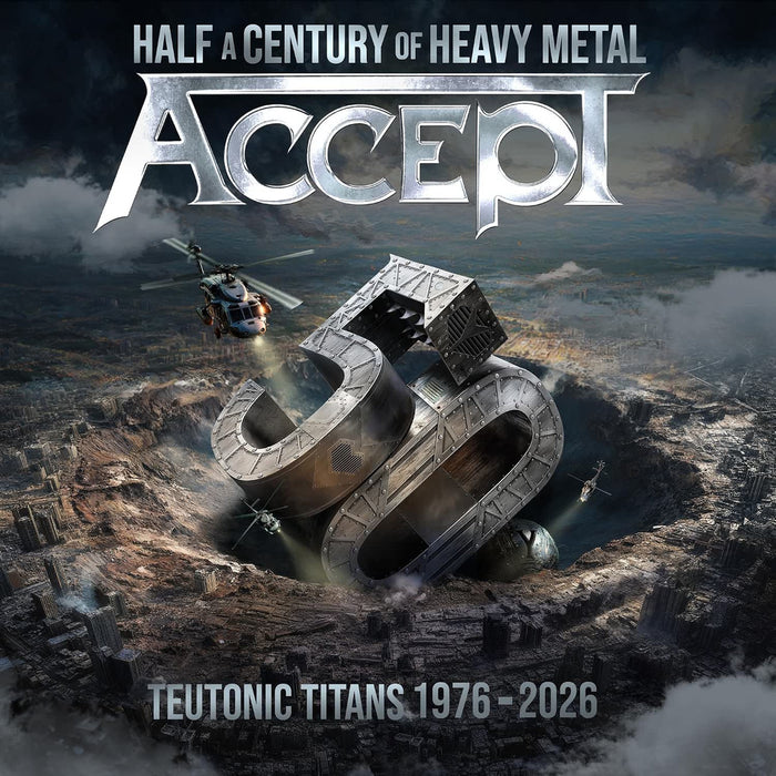 Accept Teutonic Titans 1976-2026 Vinyl LP Due Out 04/09/26