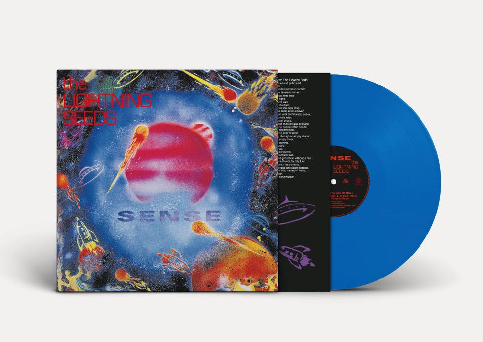 The Lightning Seeds Sense Vinyl LP Blue Colour 2024