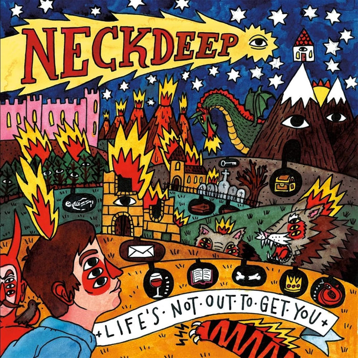 Neck Deep Life's Not Out To Get You Vinyl LP Light Pink Colour 2024