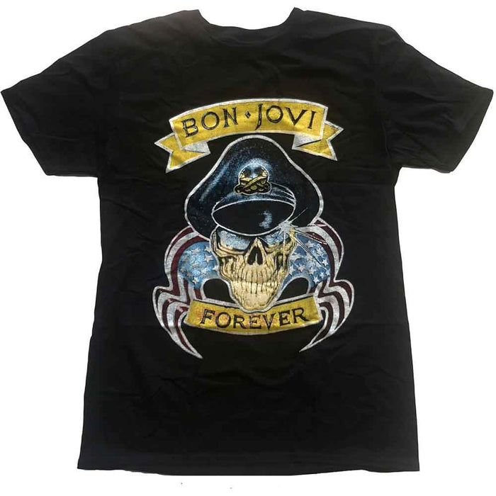 Bon Jovi Forever Black Medium Unisex T-Shirt