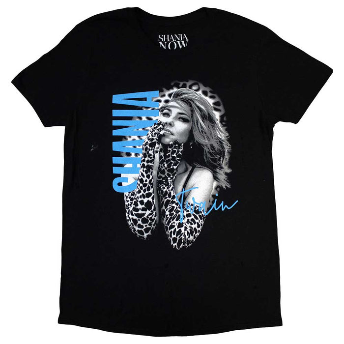 Shania Twain Tour 2018 Gloves Photo Black X-Large Unisex T-Shirt