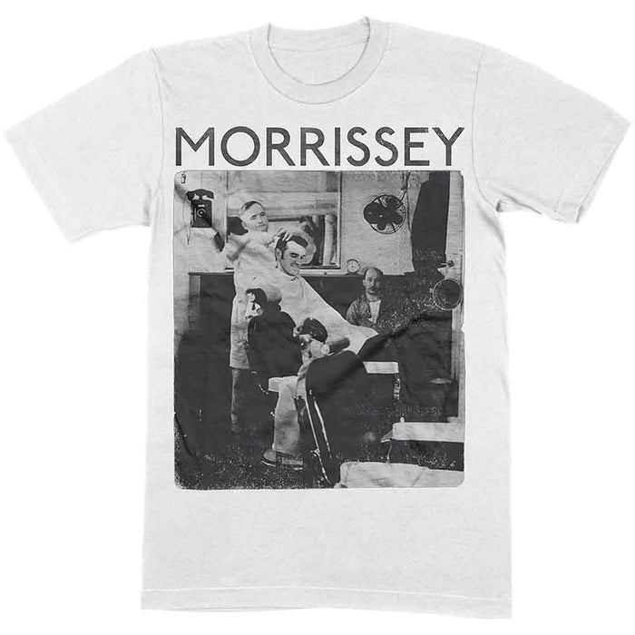 Morrissey Barber Shop White Medium T-Shirt