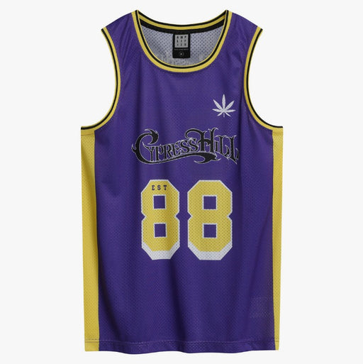 Cypress Hill Purple Basketball Jersey Small T-Shirt