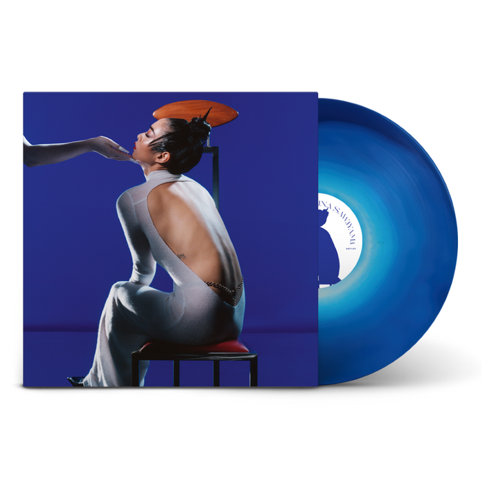 Rina Sawayama Hold The Girl Vinyl LP Opaque White & Cobalt Blue Mix Colour 2023