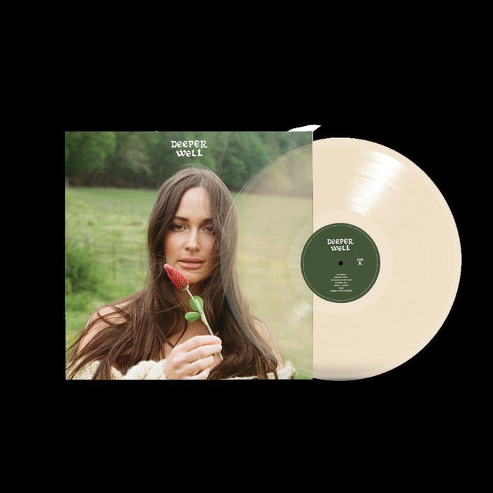 Kacey Musgraves Deeper Well Vinyl LP Transparent Cream Colour With KM + Boy Smells "Deeper Well" scented sleeve 2024