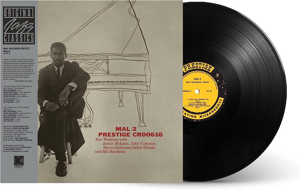 Mal Waldron Sextet Mal/2 Vinyl LP 2023