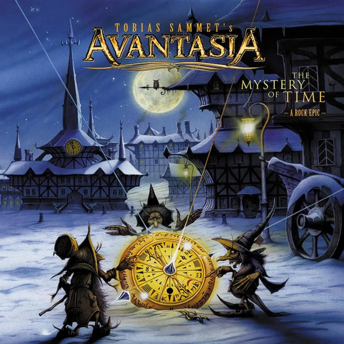 Avantasia The Mystery Of Time Vinyl LP Red and Gold Colour 2023